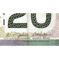 اسکناس 20 دلار - کانادا 2005 - الی 2007 سفارشی