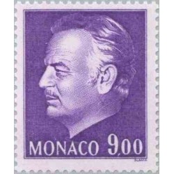 1 عدد تمبر سری پستی - شاهزاده رینیر سوم - 9Fr - موناکو 1978 قیمت 4.3 دلار