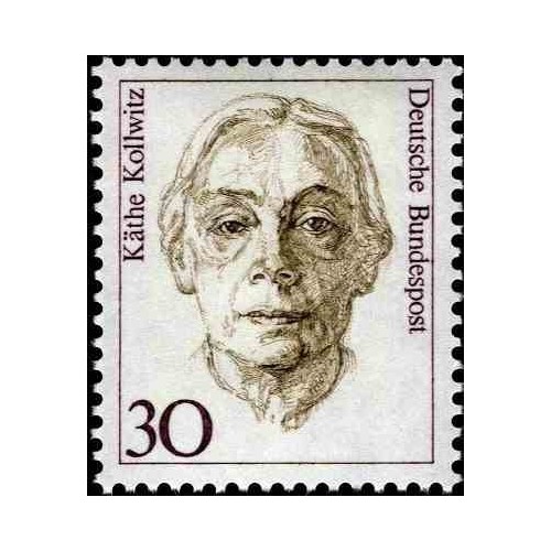 1 عدد تمبر سری پستی زنان نامدار - کتی کولویتز - 30pfg - جمهوری فدرال آلمان 1991 1 عدد تمبر سری پستی زنان نامدار - کتی کولویتز - 30pfg - جمهوری فدرال آلمان 1991