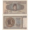 اسکناس 20 دینار - یوگوسلاوی 1935 تحت اشغال ایتالیا - سفارشی