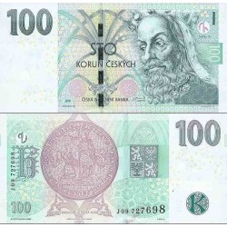 اسکناس 100 کرون - جمهوری چک 2018 سفارشی