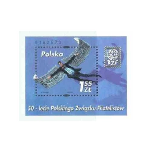 سونیرشیت پنجاهمین سالگرد انجمن فیلاتلی لهستان - لهستان 2000