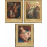 3 عدد تمبر کریسمس - تابلو نقاشی - واتیکان 2005 ارزش اسمی روی تمبر 1.87 یورو