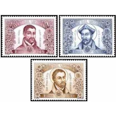 3 عدد تمبر سالگردها - واتیکان 2006 ارزش اسمی روی تمبر 3.05 یورو