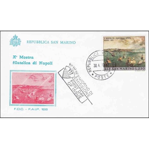 پاکت مهر روز تمبر ننمایشگاه تمبر - ناپل، ایتالیا - سان مارینو 1970 پاکت مهر روز تمبر ننمایشگاه تمبر - ناپل، ایتالیا - سان مارینو 1970