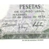 اسکناس 5 پزوتا - اسپانیا 1954 سفارشی