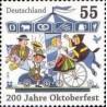 1 عدد  تمبر دویستمین سالگرد جشنواره اکتبر مونیخ - جمهوری فدرال آلمان 2010