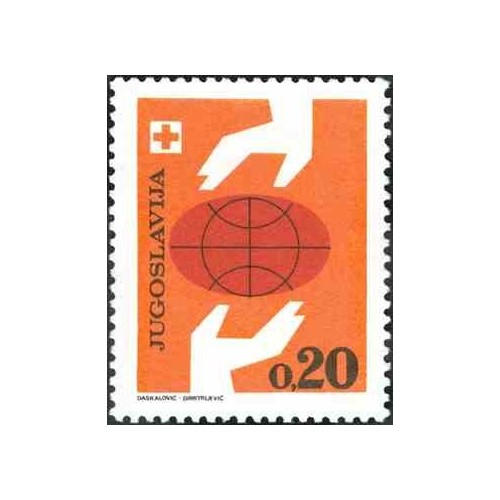 2 عدد تمبر خیریه - مالیات پستی - هفته صلیب سرخ - یوگوسلاوی 1969 2 عدد تمبر خیریه - مالیات پستی - هفته صلیب سرخ - یوگوسلاوی 1969