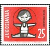 1 عدد تمبر هفته کودک - یوگوسلاوی 1962