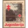 1 عدد تمبر خیریه - مالیات پستی - صلیب سرخ (هفته مبارزه با سل) - یوگوسلاوی 1980