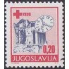 1 عدد تمبر مالیات پستی ، تمبر خیریه ، سری صلیب سرخ ، هفته همبستگی - یوگوسلاوی 1990