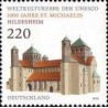 1 عدد  تمبر میراث جهانی یونسکو - کلیسای سنت مایکلیس، هیلدسهایم - جمهوری فدرال آلمان 2010