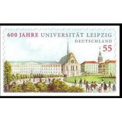 1 عدد  تمبر ششصدمین سالگرد تاسیس دانشگاه لایپزیگ - خودچسب - جمهوری فدرال آلمان 2009
