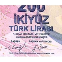 کپی از اسکناس 200 لیر - ترکیه 2009 سری F