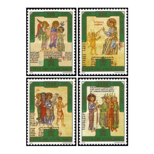 4 عدد  تمبر سال مقدس - واتیکان 1996 قیمت 6.6.لار