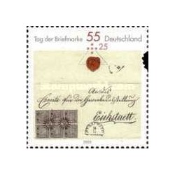 1 عدد  تمبر روز تمبر - جمهوری فدرال آلمان 2009