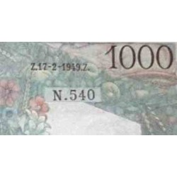 اسکناس 1000 فرانک - فرانسه 1949 سفارشی