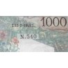 اسکناس 1000 فرانک - فرانسه 1949 سفارشی