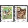 2 عدد  تمبر پرندگان مقیم - جزایر فارو 1999