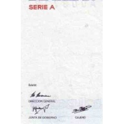 اسکناس 20000 پزو - مکزیک 1985 سری A -  سفارشی