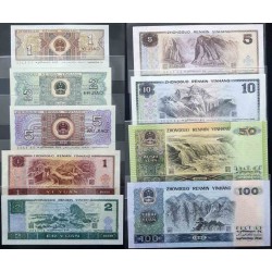 ست اسکناس خلقی چین -  سفارشی