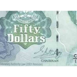 اسکناس 50 دلار - جزایر کایمن 2001 -  سفارشی