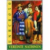 1 عدد تمبر 50مین سالگرد تأسیس کمیساریای عالی پناهندگان سازمان ملل متحد (UNHCR) - وین سازمان ملل 2000