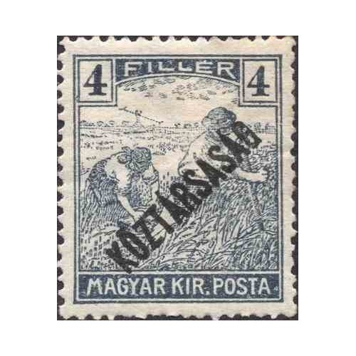 کپی از 1 عدد تمبر سری پستی - درو  سورشارژ - 15k - مجارستان 1920