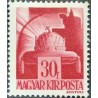 1 عدد تمبر سری پستی - تاج سنت استفان - 30f - مجارستان 1943