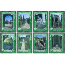 8 عدد  تمبر سال حفاظت از طبیعت اروپا - واتیکان 1995 قیمت 10 دلار