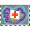 1 عدد  تمبر پنجاهمین سالگرد صلیب سرخ در ایسلند - ایسلند 1975