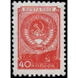 1 عدد تمبر سری پستی -  40K - شوروی 1949 قیمت 14 دلار