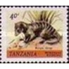 1 عدد تمبر سری پستی - حیوانات -40c -  تانزانیا 1980