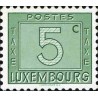 1 عدد تمبر بدهی پستی -  سری اعداد- 5c- لوگزامبورگ 1946 کیفیت MN