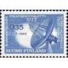 1 عدد  تمبر صدمین سالگرد اتحادیه جهانی مخابرات -  UIT - فنلاند 1965