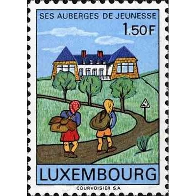 1 عدد تمبر خوابگاه‌های جوانان لوکزامبورگ - لوگزامبورگ 1967