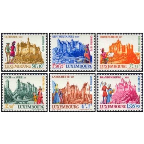 1 عدد تمبر 25مین سالگرد سازمان ملل متحد - لوگزامبورگ 1970