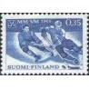 1 عدد  تمبر مسابقات قهرمانی جهان در هاکی روی یخ - فنلاند 1965