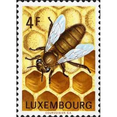 1 عدد تمبر زنبورداری - لوگزامبورگ 1973