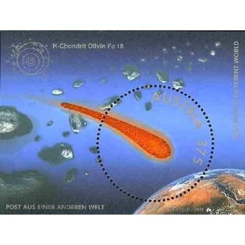 مینی شیت پست از دنیای دیگر - اتریش 2006 ارزش اسمی 3.75 یورو