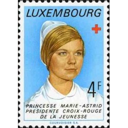 1 عدد تمبر پرنسس ماری آسترید - لوگزامبورگ 1974
