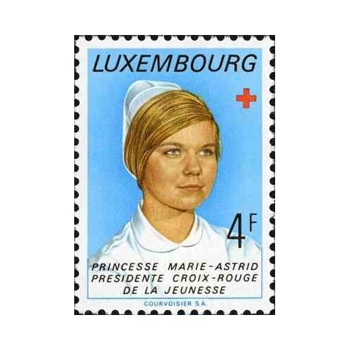 1 عدد تمبر پرنسس ماری آسترید - لوگزامبورگ 1974