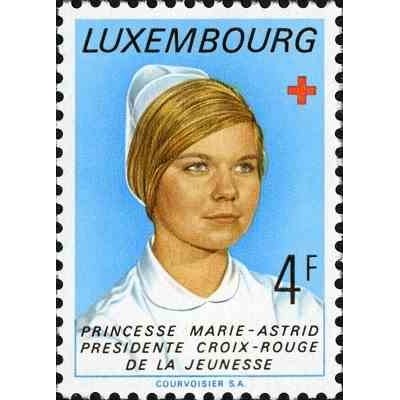 1 عدد تمبر پرنسس ماری آسترید - لوگزامبورگ 1974