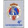 1 عدد تمبر سازمان دفاع مدنی - لوگزامبورگ 1975