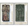 2 عدد تمبر هنر رنسانس - لوگزامبورگ 1976