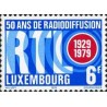 1 عدد تمبر سال 50مین سالگرد رادیو تله لوکزامبورگ - لوگزامبورگ 1979