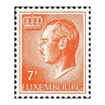 1 عدد تمبر سری پستی دوک بزرگ ژان - 7Fr - لوگزامبورگ 1983