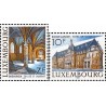 2 عدد تمبر ساختمان‌ها - لوگزامبورگ 1983