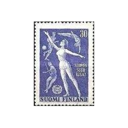 1 عدد  تمبر ورزشی - فنلاند 1956