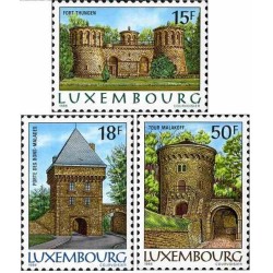 3 عدد تمبر قلعه های لوکزامبورگ - لوگزامبورگ 1986 قیمت 5.2 دلار